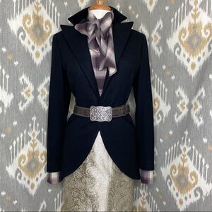 Vintage Ralph Lauren Soft Gold Jaquard Pencil Skirt